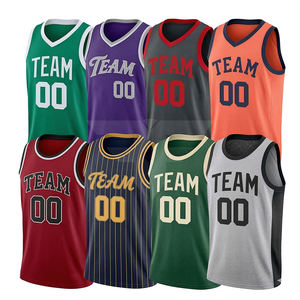 Uniformes de Baloncesto al Por Mayor de la Mejor Calidad, Camiseta de Baloncesto Transpirable de Poliéster para Todos los Equipos, Superventas - Product Image 1