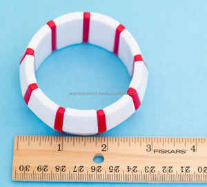 งานฝีมือเรซินสไตล์นางฟ้าวินเทจสำหรับผู้หญิงกระดุมข้อมือแฮนด์เมดคุณภาพสูงตามสั่งจากอินเดีย - Product Image 3