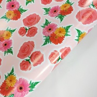 Papier d'emballage cadeau floral de haute qualité pour enfants, imprimé sur mesure, écologique, motif floral, pour anniversaire d'enfants