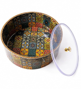 Bois Fruit Chat Bol Cuisine Salon Décor mdf Design Classique Poli Technique Durable-pour l'Aïd - Product Image 5