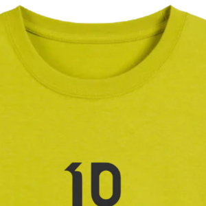 เสื้อยืดคอตตอนรีไซเคิลสำหรับผู้ชาย สีซิตรอนเนล เป็นมิตรต่อสิ่งแวดล้อม คุณภาพพรีเมียม คอกลม แขนสั้น สวมใส่สบายๆ ใช้ได้ทุกวัน - Product Image 5