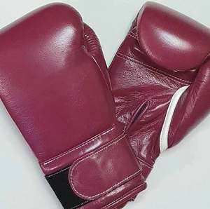 ถุงมือชกมวยหนังแท้สั่งทำจากโรงงานโดยตรง สำหรับฝึกซ้อมมืออาชีพ MMA มวยไทย คิกบ็อกซิ่ง กันน้ำ กันลื่น - Product Image 1