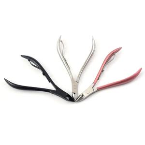 Pince à cuticules pour ongles en acier inoxydable Pince à cuticules pour doigts et orteils Coupe-ongles Outils professionnels pour ongles - Product Image 5
