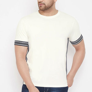 เสื้อยืดผู้ชายโลโก้เรียบง่ายผ้าฝ้ายลำลองฤดูร้อนระบายอากาศได้ดีผ้านุ่มทันสมัยสไตล์สตรีทแขนสั้น - Product Image 1
