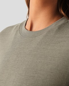 Camisetas Cortas de Punto Personalizadas para Mujer, Camisetas de Algodón Lisas, Holgadas, Sexys para Mujer - Product Image 6