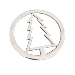 Moderno Salvamanteles Figurativo de Granada en Metal Dorado, Resistente al Calor, Antideslizante, de Aluminio, para Mesa de Cocina y Comedor, Protector para Ollas Calientes - Product Image 5