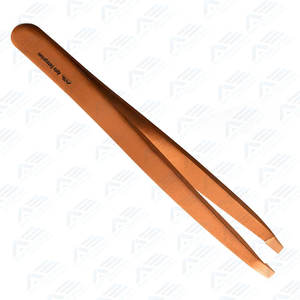 Vendeur de sourcils de marque privée Outil de maquillage Pointe inclinée pour les poils du visage Équipements de beauté Instruments de soins de beauté Outil à sourcils - Product Image 3