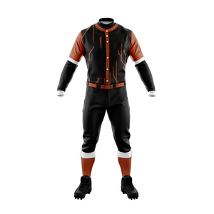 OEM Services Low Price Custom Design Plus Size Men's Baseball Uniform Sets <b>Heat</b>-Transfer Printing Breathable Moisture Wicking - Product Image 2
