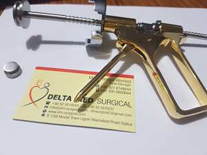 Pistola Manual LipoSculptor para Transferencia de Grasa para Jeringas de 5CC, 10CC y 60CC - REUTILIZABLE de Delta Med Surgical - Product Image 6