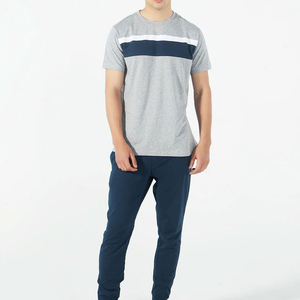 Chándal de Verano para Hombre, Hecho a Medida, de Alta Calidad, 100% Algodón Sólido, Transpirable, Ligero, de Secado Rápido, Color Personalizado, Venta al Por Mayor - Product Image 1