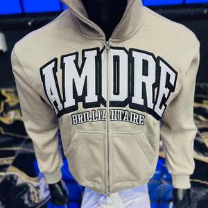 Sudaderas con Capucha Personalizadas de Forro Polar Grueso, Cierre de Cremallera, Tallas Grandes, Lisas o con Logotipo Impreso, Fabricante de Ropa - Product Image 3