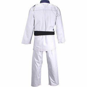 ชุดยูนิฟอร์มบราซิลเลียนยิวยิตสู (BJJ Gi) คุณภาพพรีเมียม ผลิตจากผ้าฝ้ายโพลีเอสเตอร์ 100% แบบสั่งทำพิเศษ ลายเพิร์ลวีฟ พร้อมป้ายโลโก้ปักแบบกำหนดเอง รับผลิตตามแบบ OEM - Product Image 2