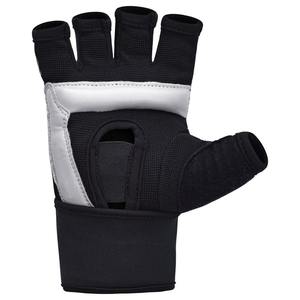 ถุงมือชกมวยพร้อมสายรัดข้อมือ ขายส่ง ถุงมือ MMA แบบกำหนดเอง OEM ถุงมือต่อสู้หนังแท้ขายดีที่สุด ถุงมือ MMA อเนกประสงค์ - Product Image 5