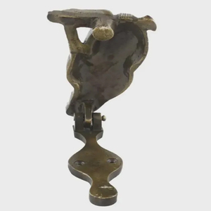 Antique Style Iron Rabbit <b>Door</b> Knocker animal Shaped Knocker <b>Rustic</b> Wildlife Front <b>Door</b> Accent <b>Rustic</b> Animal - Product Image 2