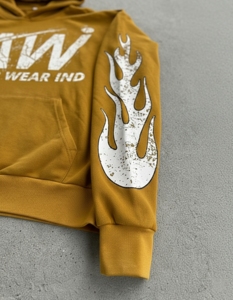 Sweat-shirts surdimensionnés personnalisés haute performance 100% coton écologiques, conçus pour un confort maximal, streetwear moderne - Product Image 2