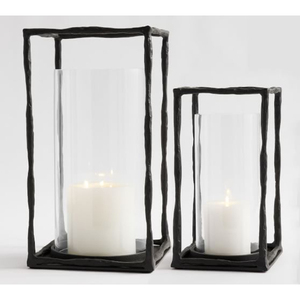 Modern Brass Hurricanes Candle Stand With Clear Glass <b>Heat</b> Resistant Home Wedding Holiday Decoration Candle Holder - Product Image 3