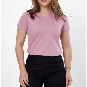 Camisetas Cortas de Verano para Mujer, Ecológicas, 100% Algodón, Transpirables, de Secado Rápido, Estilo Casual para Correr - Product Image 4