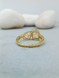 Anillo de Boda de Oro 10K 14K 18K de Fábrica, Anillos de Diamantes Moissanita Negros de Corte Redondo de Oro Real Certificado, Joyería para Mujer - Product Image 2