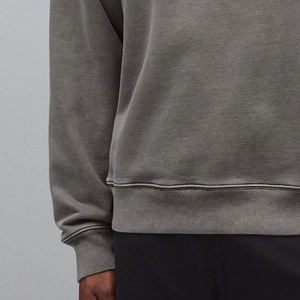 Sweat-shirt pour homme à texture douce et coupe décontractée, prix avantageux pour les commandes en gros / Coupe ample pour plus de confort avec logo - Product Image 3