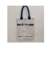 Sac messager unisexe pliable et élégant en toile de coton réutilisable, écologique, avec logo personnalisé pour fabricants