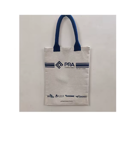 Bolsa de Lona de Algodón Reutilizable Ecológica con Logotipo Personalizado del Fabricante, Bolsa de Mensajero Unisex Plegable y Elegante - Product Image 3