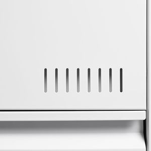 Archivador Metálico Lateral Blanco de 3 Cajones con Cerradura, Archivadores de Oficina con Cerraduras - Product Image 3