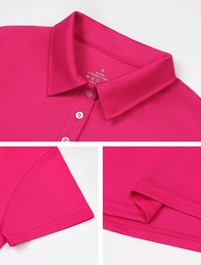 เสื้อโปโลผู้หญิง ขายส่ง OEM รับผลิตแบรนด์ส่วนตัว ปักลายตามสั่ง ปักโลโก้ตามสั่ง ผ้าคอตตอนปิเก้ บริการผลิตเสื้อผ้า - Product Image 6
