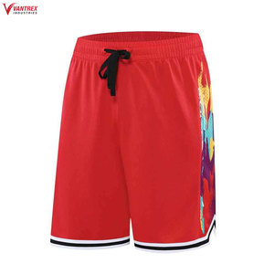 Shorts de sport pour hommes en coton de haute qualité, personnalisables avec logo, décontractés et unis, vente en gros - Product Image 3