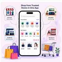 Plataforma de Comercio Multivendedor Avanzada, Gestión de Vendedores, Control de Inventario, Procesamiento de Pedidos, Multi-idioma, Mac OS