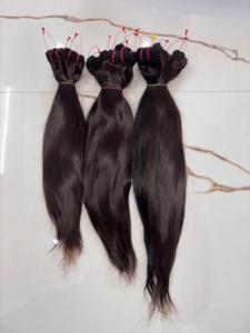 ผมอินเดียแท้แบบเป็นมัด |   ผมแท้ 100% ไม่ผ่านการแปรรูป |   สีดำธรรมชาติ |   ผู้ส่งออกสินค้า - Product Image 3