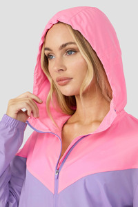 Ensemble veste coupe-vent à capuche et short pour femme, vêtements de sport légers et décontractés, tenue de survêtement deux pièces - Product Image 6