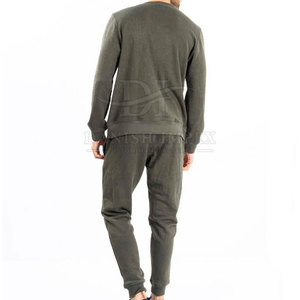 Sudadera de Invierno para Hombre, de Alta Calidad, Estilo Urbano, Color Sólido, Corte Regular, 100% Algodón, Ecológica, Transpirable y Ligera - Product Image 5