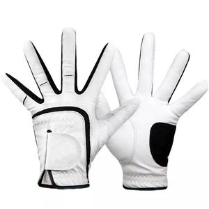 Gants de golf antidérapants Gants de golf réglables avec fermeture à la main Gants de golf blancs en peau de mouton pour hommes et femmes - Product Image 4