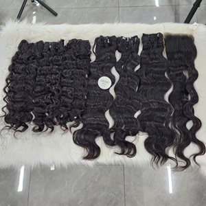 Extensiones de Cabello Virgen Vietnamita Ondulado Natural, Doble Trama a Máquina, 100% Cabello Humano Suave Sin Enredos, Negro GUGU Hair 8-40 pulgadas 2-3 - Product Image 3