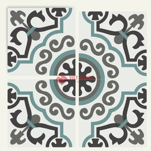 Carrelage décoratif en ciment 190x190mm pour projets créatifs en extérieur - Product Image 4