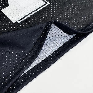 T-shirts en maille à logo imprimé sur mesure, couleur personnalisée, style vintage, pour hommes, maillot de football américain, 100% polyester - Product Image 5