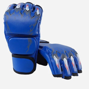 Guantes de MMA de Piel Sintética para Mujer con Diseño de Dedos Abiertos - Product Image 6