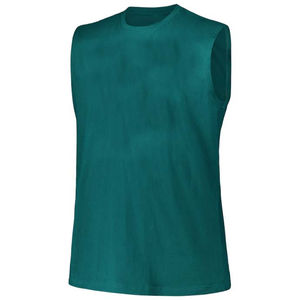 เสื้อกล้ามผู้ชายไซส์ใหญ่ ระบายอากาศ แห้งเร็ว ขายดี ผลิตจากโพลีเอสเตอร์/คอตตอน สำหรับออกกำลังกาย จากปากีสถาน - Product Image 1