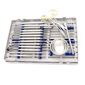 Kit de injerto óseo, instrumentos quirúrgicos dentales para cirugía de implantes, cirugía periodontal, cirugía oral, uso hospitalario - Product Image 6
