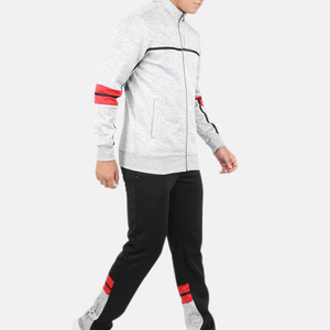 Men Tracksuit Wholesale Custom Logo <b>Jacket</b> Pants Set Premium Training Running Athletic Sportswear OEM ODM Private Label Wear - Product Image 3
