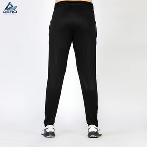 Pantalones Deportivos Negros para Hombre con Franja Lateral, Cintura Elástica con Cordón, Ropa de Entrenamiento de Alta Calidad, Pantalones para Gimnasio y Fitness - Product Image 3