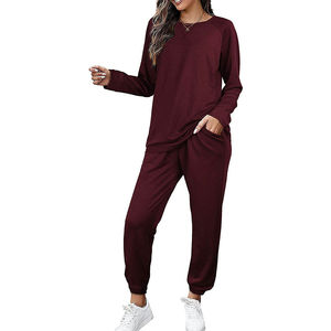 Conjunto Deportivo Informal de Moda con Diseño Personalizado, Traje de Jogging para Mujer, Conjuntos Deportivos para Mujer al por Mayor - Product Image 3