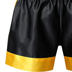 Pantalones Cortos Deportivos de Muay Thai de Satén Premium, Transpirables, Ligeros, de Secado Rápido, para Entrenamiento y Combate - Product Image 5