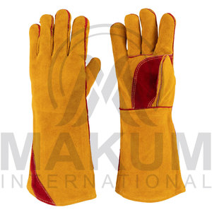 Gants de travail en cuir, haute qualité, résistants, doux, anti-coupure, anti-chimiques, pour usage intensif. - Product Image 5