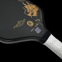 Raquette de pickleball MST Cyclone Honeycomb Core T700 en fibre de carbone 16 mm, légère, durable, écologique, USAPA Entertainment