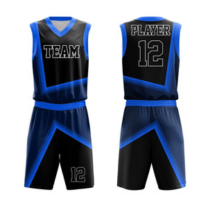 Custom Basketball Sports Uniform <b>Set</b> OEM Manufacturer High Quality Basketball Jersey Kit Breathable Sportswear Factory Supply - Product Image 1