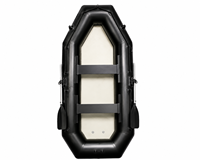 Kayak gonflable robuste en PVC pour la pêche, avec plancher, sièges et pagaie, idéal pour le camping et les aventures aquatiques