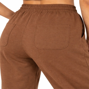 <b>Women</b>’s Relaxed Fit Elastic Waist <b>Cuffed</b> <b>Trousers</b> Soft Feel Modern Casual Fashion Design Comfortable <b>Cuffed</b> Fit Minimal Fashion - Product Image 5
