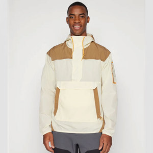 Custom Design Men's Hooded Color Blocking Windbreaker <b>Jacket</b> Lightweight Winter Waterproof Casual Outdoor Polyester <b>Jacket</b> - Product Image 3