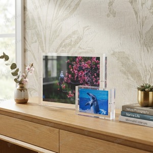 [Holar] Cadre photo magnétique en acrylique transparent rectangulaire double face fabriqué à Taïwan pour la décoration de la maison - Product Image 6